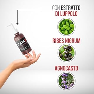 Restax Lozione Donna 100ml - alopecia androgenetica femminile pre/post menopausa - fortificante anticaduta per capelli