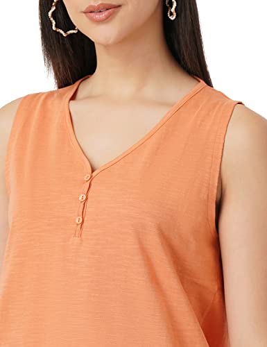 Image of FYLTR Women's 100% Cotton Sleeveless | V-Neck Regular Fit Top | Western Tops for Women