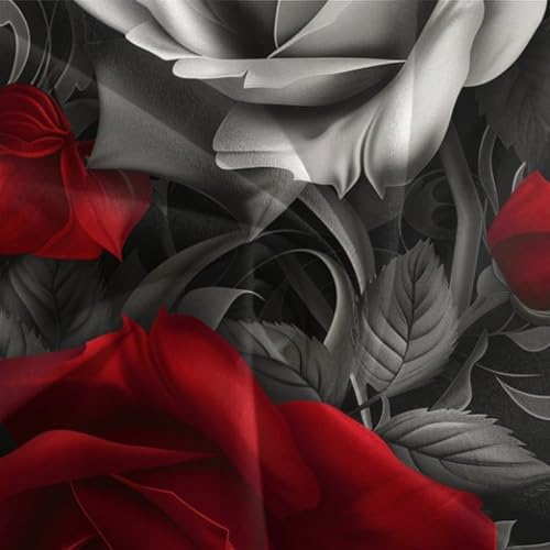Housses de couettes roses colorées 3D parure de lit 260x220 microfibre - 7