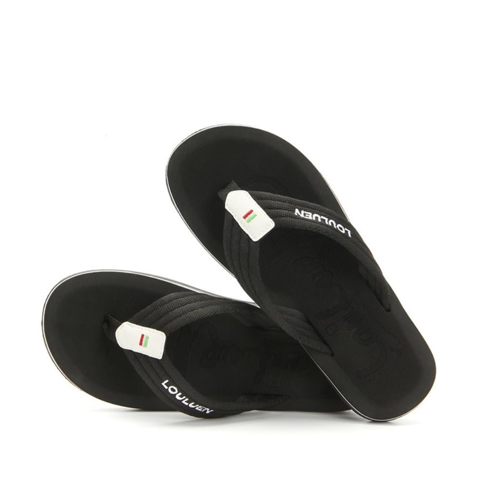 Tongs de plage homme semelle épaisse anti-glisse pour douche