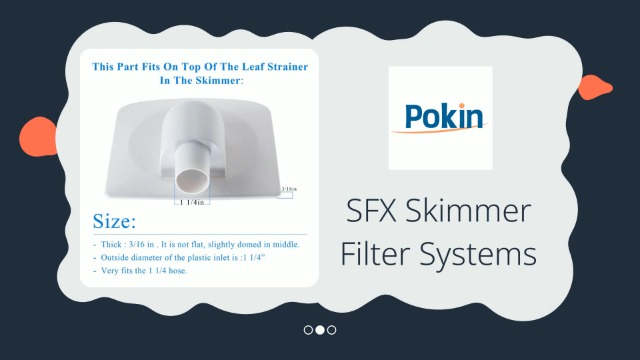 Amazon.com: Pokin SFX Pool Vacuum Plate Adapter - for Summer Waves