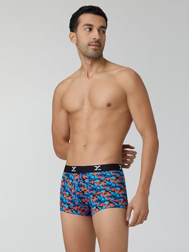 Image of XYXX Cloudsoft Micromodal Shuffle Trunks for Men, Pack of 2