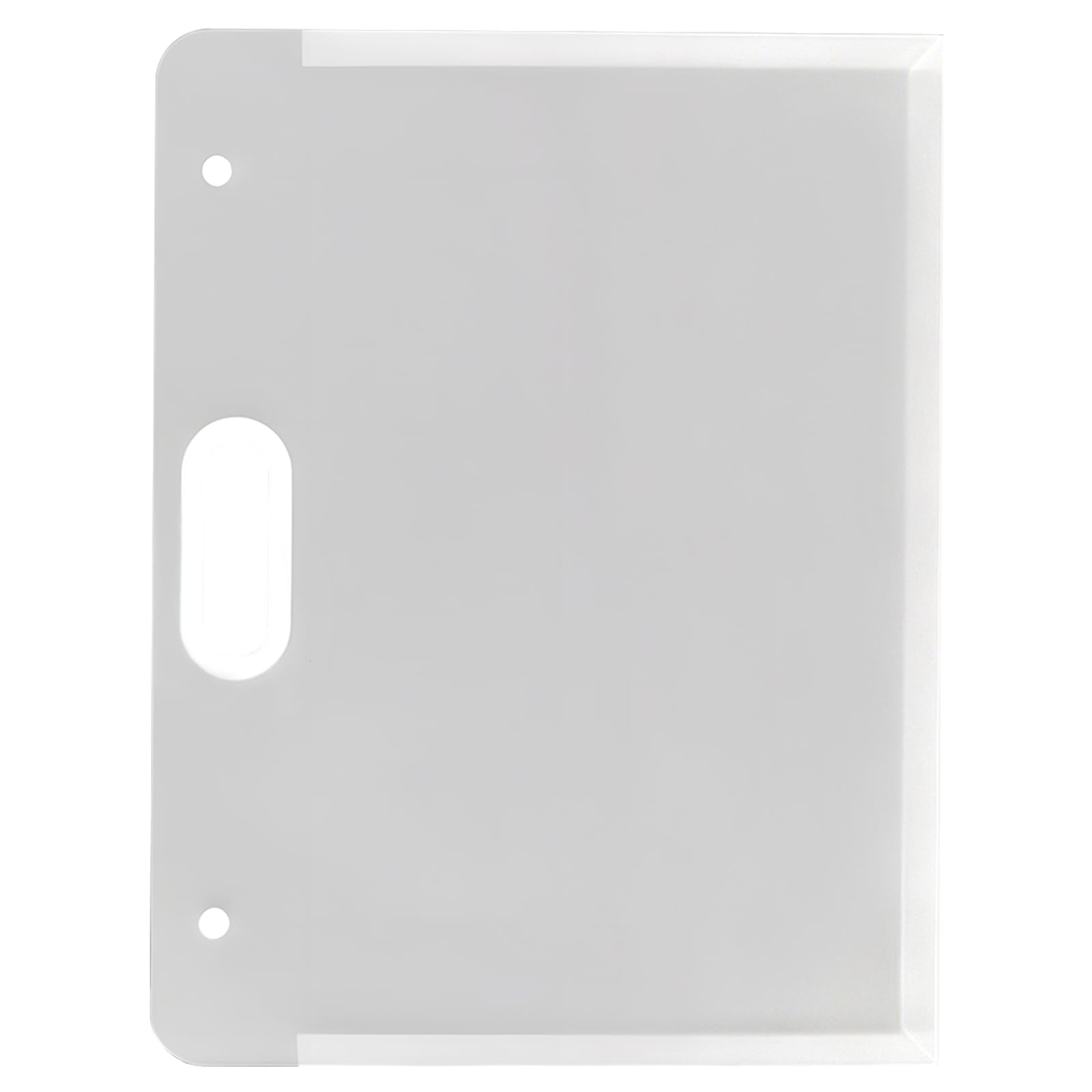 Cartella portadocumenti in plastica trasparente, formato A3, resistente, impermeabile, con maniglia integrata, leggera e resistente, per documenti A4, opere d'arte, poster