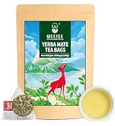 WT WEETEE Yerba Mate Tea Bag, Unsmoked Yerba Mate 50 Teabags From Argentina, Rich In Antioxidants...