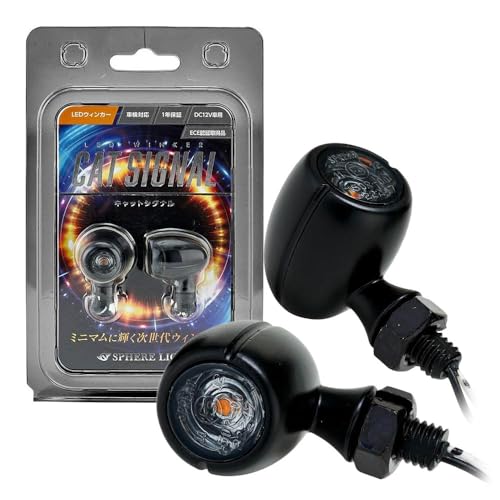 XtBACg oCN LED EBJ[ LbgVOi Ao[ {̃J[ }bgubN 12V 2{ ԌΉ E}[N Œ蕔 M6 w ~j CAT SIGNAL SPHERELIGHT SCWK-BS