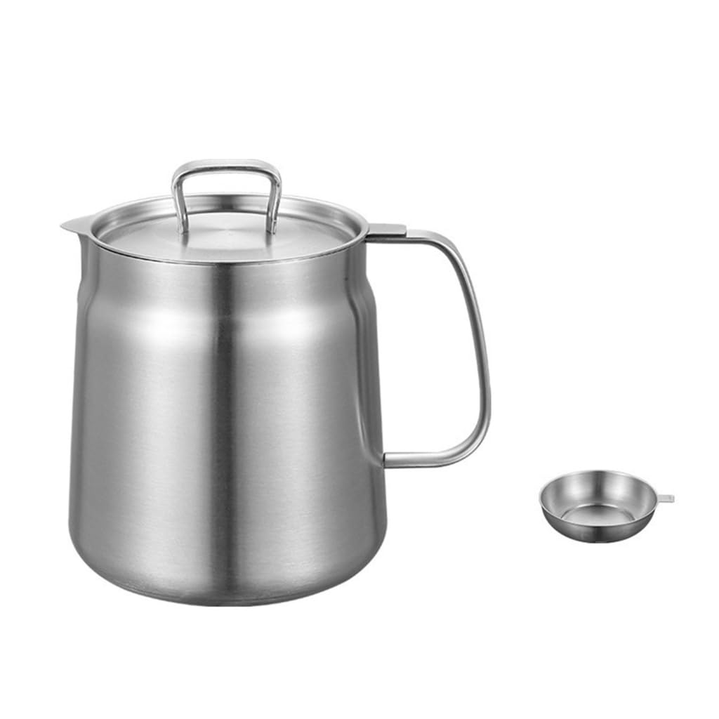 Sistema de gestión de aceite de alta calidad, filtro y almacenamiento de doble propósito, acero inoxidable, 1.5/2L