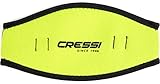 Cressi Neoprene Mask Strap Cove, Hi Vis Green