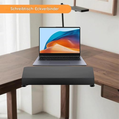 Extension d'angle de bureau montage latéral pour optimiser l'espace