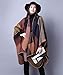 Vocanbomor Women's Shawls and Wraps Open Front Poncho Cape Winter Sweater, A2-Khaki