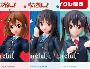 Amazon.co.jp: 3種セット タイクレ けいおん Coreful フィギュア