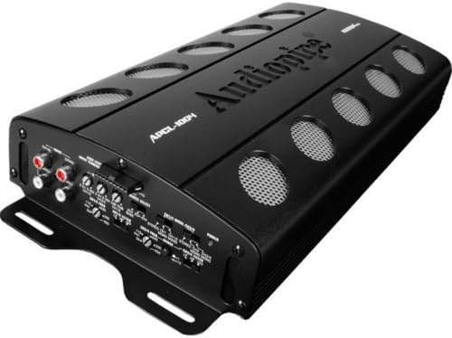 Angled view of Audiopipe APCL3002 amplifier.