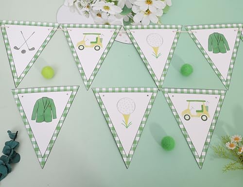Golf Themed Birthday Banner - Golf First/1st Birthday Party Decorations,Hole In One Party Banner,Hole In One First Year Banner by BEADED - Image 7