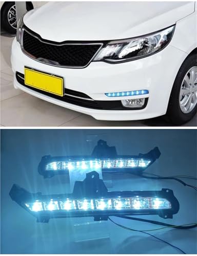 Feux clignotants et antibrouillard Kia Rio K2 bicolores pour une visibilité accrue - 3
