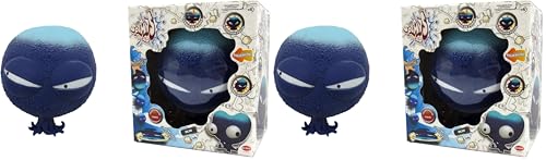 Bizak Splats Heads Olin, Figura cabezón elástica para lanzar y Aplastar, Caras Divertidas, se moldea y vuelve a su Forma Original, Juego antiestrés, Coleccionable, Juguete niños +5 años (64354020)