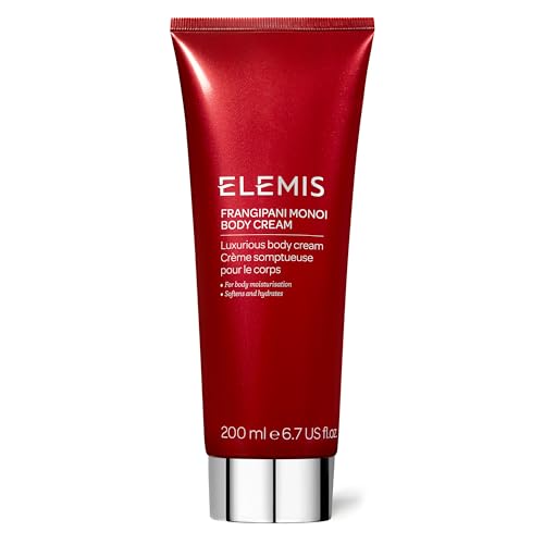 Elemis Monoi-Frangipani krem do ciała, do pielęgnacji ciała, odżywczy balsam do ciała, nawilżający, z olejkami eterycznymi, do wszystkich rodzajów skóry, 200 ml