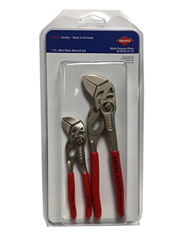 Knipex Tools - 2 Piece Mini Pliers Wrench Set (9K0080121Us) & Twingrip Pliers #TOP2