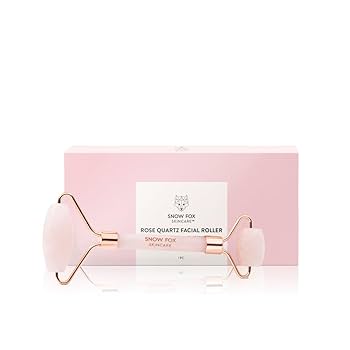 ローズクォーツローラー 試してみた】ローズ クォーツ フェイシャル ローラー SNOW FOX