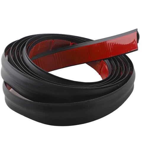 NINMORTH Tira de alfombra de 10 mm de grosor, para suelo sin costuras, con material TPE, 1/2/opciones, color negro