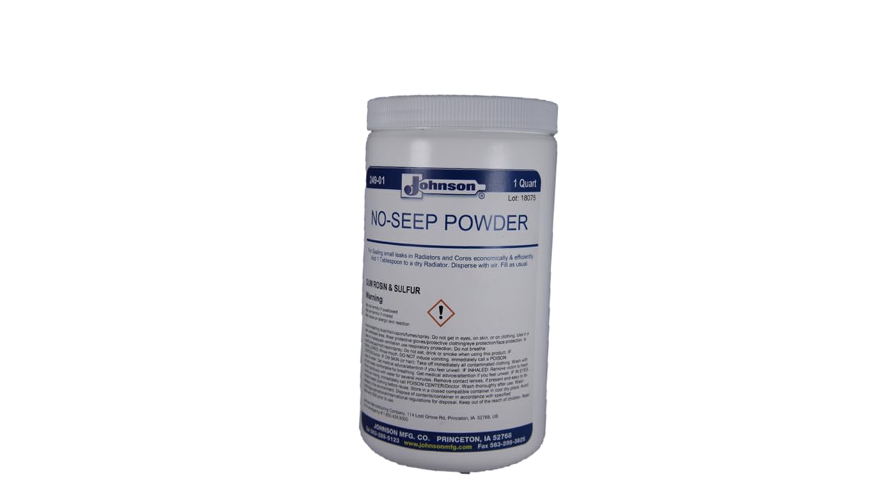 AM Worldwide Radiator Stop Leak Powder No-Seep Powder for Aluminum Radiators – Heavy Duty Radiator Leak Sealant for Cooling Systems