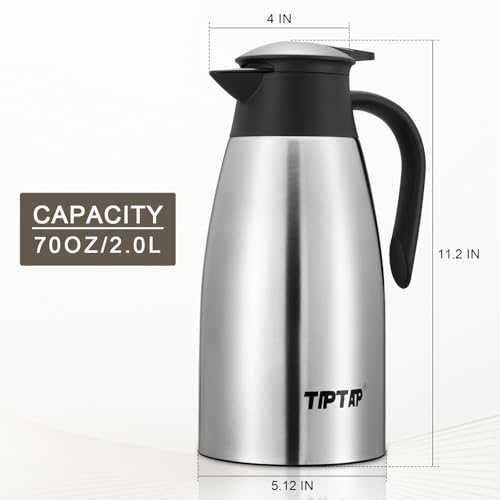 TIPTAP 70oz Thermal Coffee Carafe
