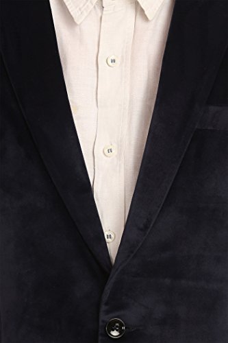 Image of WINTAGE Men's Velvet Two Buttoned Notch Lapel Party Coat Blazer-4 Colors