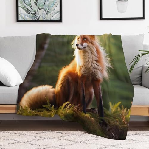 Le camping & la maison réunis sous une couverture renard douce - 3