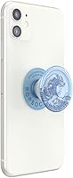 Vista 2 de PopSockets - Agarre para teléfono con soporte expandible, agarre adhesivo, océano translúcido