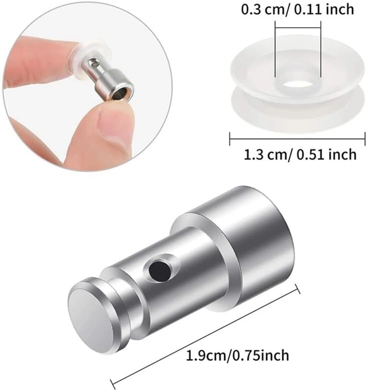 40 Pack Pressure Cooker Steam Valve Universal Replacement Floater And Sealer Compatible with Pressure Cooker XL, YBD60-100, PPC780