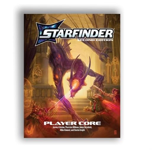 Starfinder Player Core Hardcover - TTRPG Rulebook, 6 Classes, 10 Ancestries