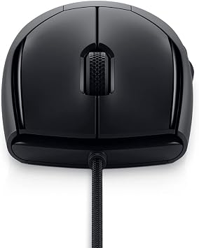 Alienware AW320M Wired Gaming Mouse, USB-A, Optical Sensor, 6 Configurable Buttons, Black