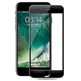 Screen Protector Compatible with MetroPCS iPhone 6S - Ceramics Matte Black 3D Curved Edge Full Cover Anti Glare Case Friendly for iPhone 6S Phone Model