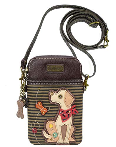 Chala Group Handbags Yellow Lab Cellphone Crossbody Handbag - Labrador Gift Lab Mom