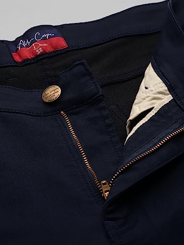 Image of Allen Cooper Regular Comfortable Mid Rise Denim Jeans for Men