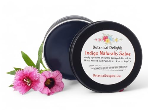 Indigo Naturalis Salve with Oregon Grape Root and Skin Loving Herbs