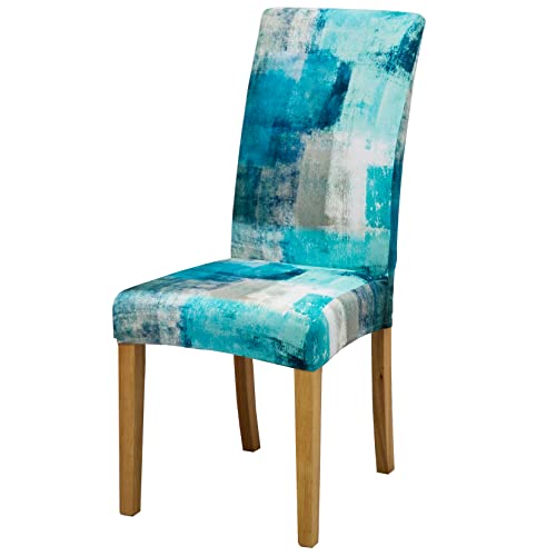 Lalluxy Stretchy Washable Parson Dining Chair Covers/Slipcovers Set of 6