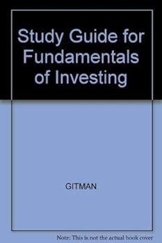 Paperback Study Guide Fundamentals of Investing Book