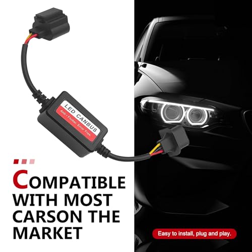 Descodificador LED para autos H13/9008, 2 piezas miniatura 6