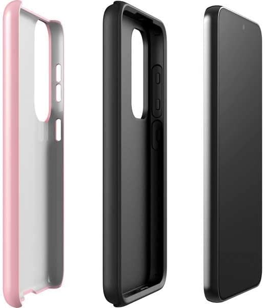 Skinit Pro Phone Case Compatible with Galaxy S23 - Light Pink Design