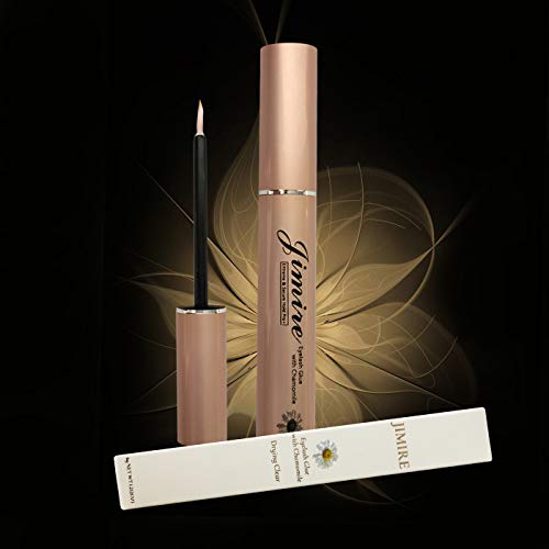 Jimire Eyelash Glue Clear | Secure Hold For False Eyelashes | Latex-Free Eyelash Adhesive With Chamomile Suitable For Sensitive Eyes #TOP4