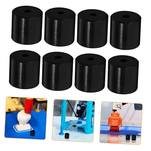 Ciieeo 12pcs Silicone Hotbed Leveling Column Shock Absorber for Printer Bed Leveling Tool Platform Dampers Mounts for Pr