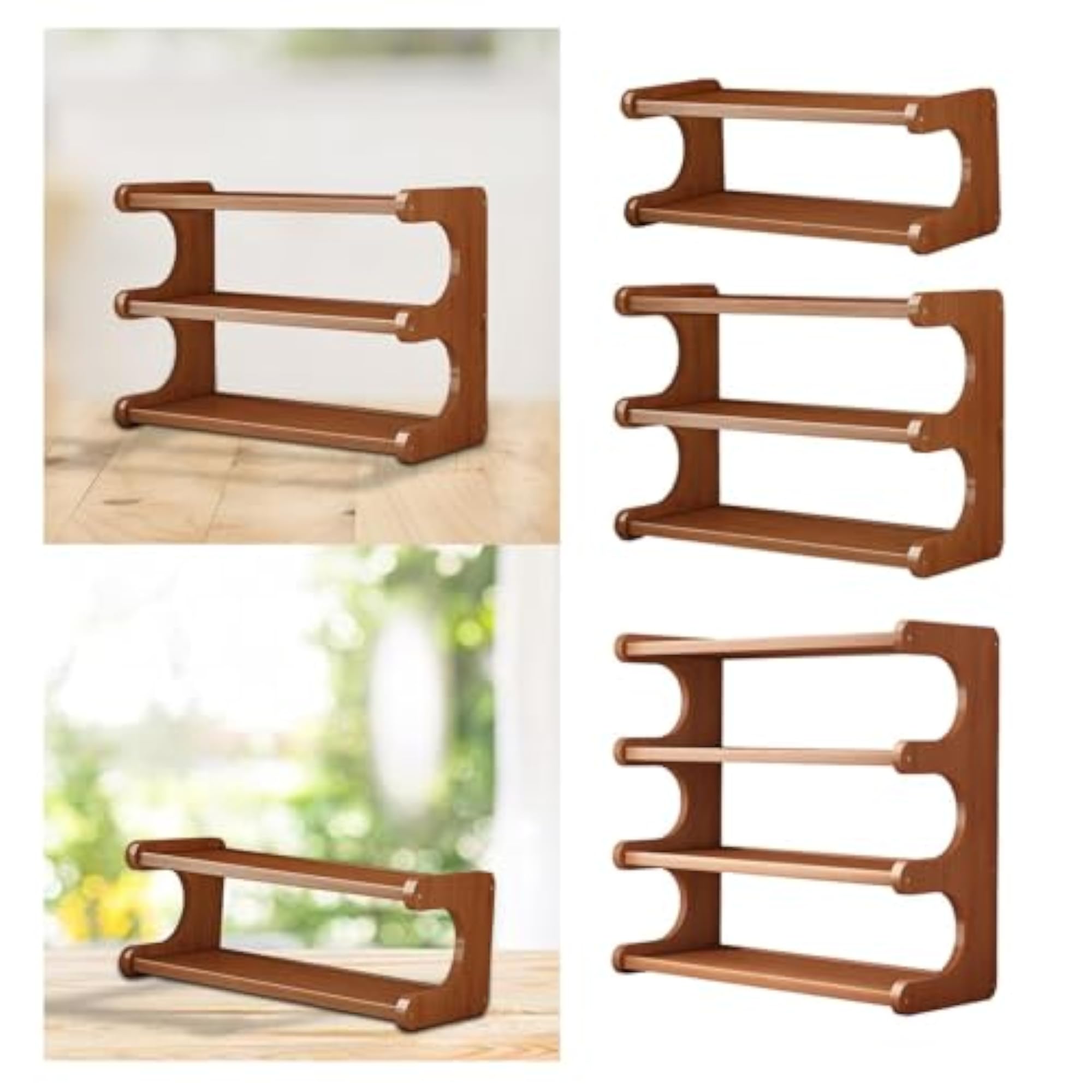 Storage Rack Decorative Organizer Shelf for Home & Office