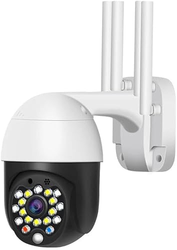 QX27 1080P WiFi High-definition Surveillance Camera Outdoor Dome Camera, Support Night Vision & Two-way Voice & Motion Detection(EU Plug)