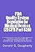 FDA Quality System Regulation for Medical Devices (21 CFR Part 820): A Practitioner's Guide to Management Controls (sections 820.20 Management ... 820.22 Quality Audit, and 820.25 Personnel)