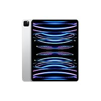 2022 Apple iPad Pro 12,9' (Wi-Fi + Cellular, 2TB) - Argento (6&ordf; generazione)