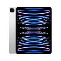 2022 Apple iPad Pro 12,9' (Wi-Fi + Cellular, 2TB) - Argento (6ª generazione)