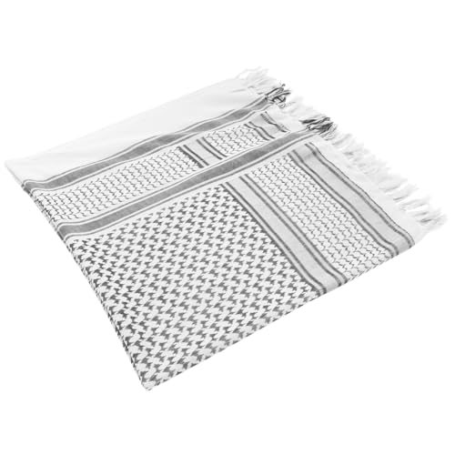 Chal táctico cálido con protección solar y resistencia al viento de algodón