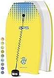 BPS Body Board for Kids and Adults - 33 Inch 'Shaka' Surfers Board - HDPE Slick Bottom Enhanced...