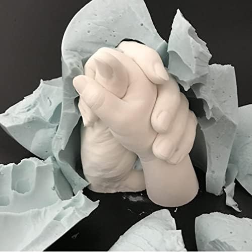 Hand Mold Kit Couples | High Strength Plaster Hand Mold Casting Kit, DIY Kits for Adults and Kids,Unique Anniversary Wedding Gifts Ideas, Cool Boyfriend 2 41XOGck19BL. AC