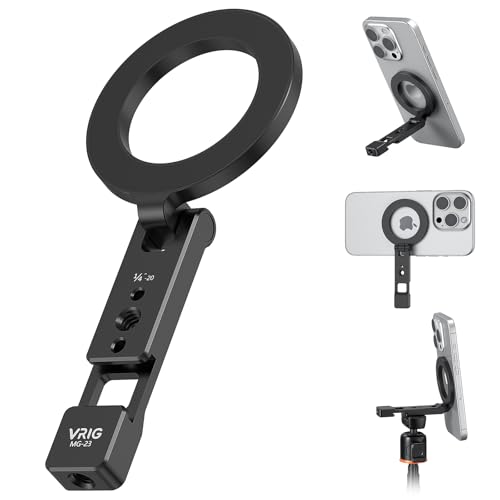Amazon.co.jp: VRIG スマホスタンド MagSafe対応三脚マウント 磁気