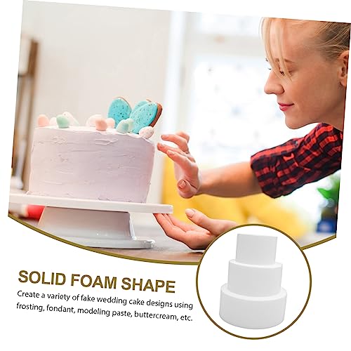 Moule à gâteau en mousse compact COLLBATH : ensemble réutilisable de trois tailles indispensables